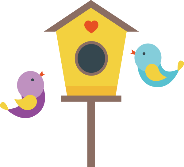 Скворечники мультяшные