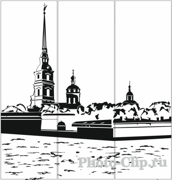 Силуэты на окна Санкт-Петербург