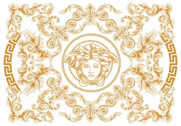 Орнамент Версаче Барокко