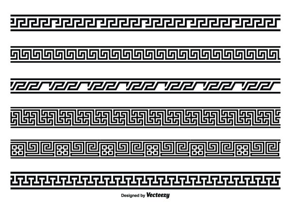 Египетский орнамент Меандр