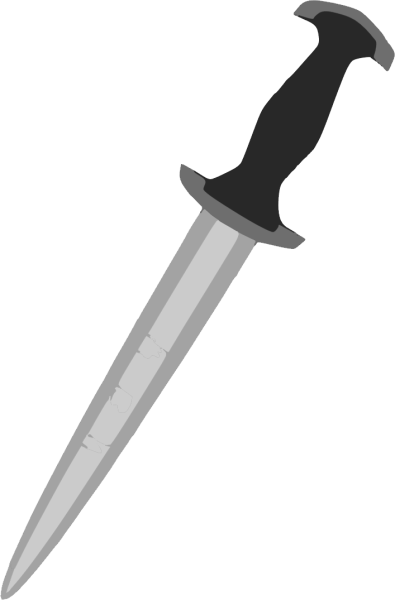Кинжал без фона