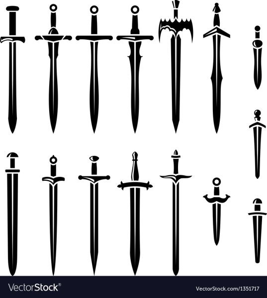 Стилизованный меч