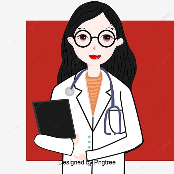 Женщина врач арт