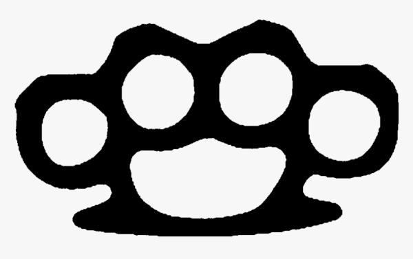 Трафарет кастета