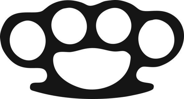 Трафарет кастета