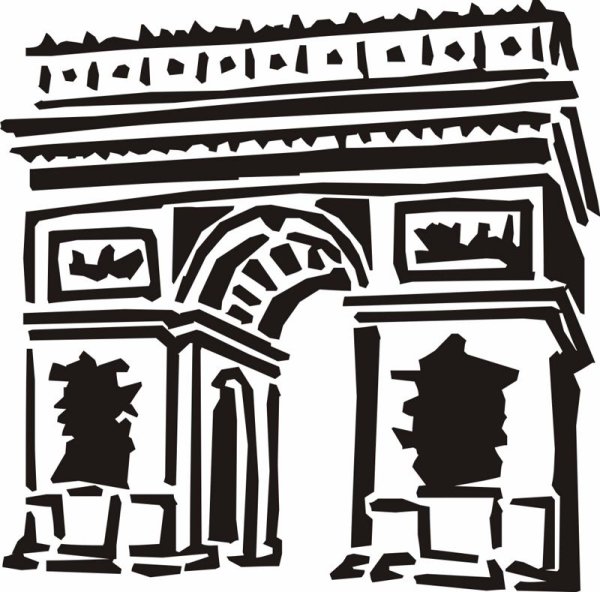 Триумфальная арка Курск вектор