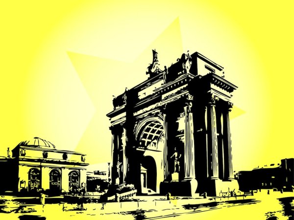 Архитектура Курска вектор