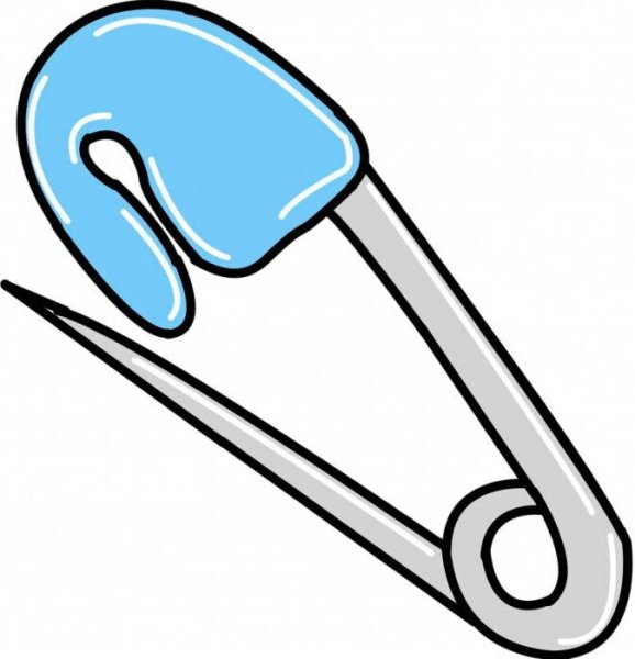 Булавка мультяшная