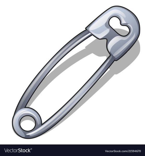 Булавка нарисованная