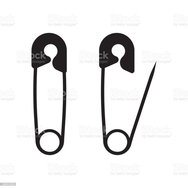 Иконка булавка иголка