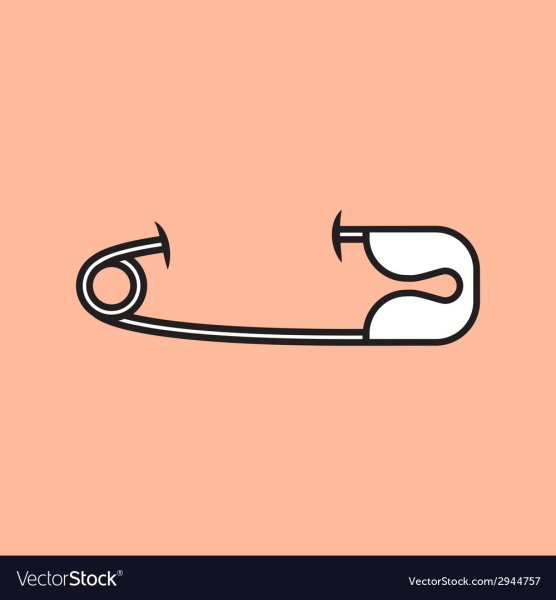 Булавка иллюстрация