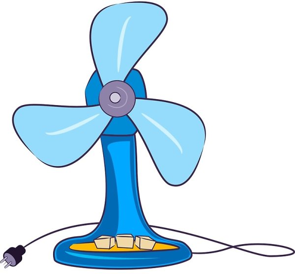Вентилятор нарисованный