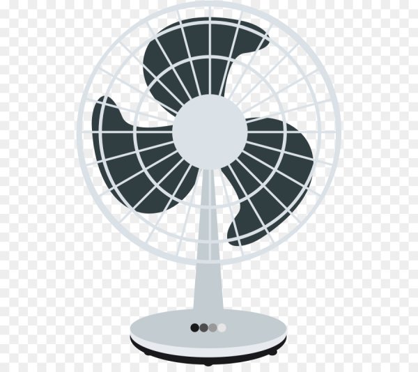 Вентилятор на прозрачном фоне