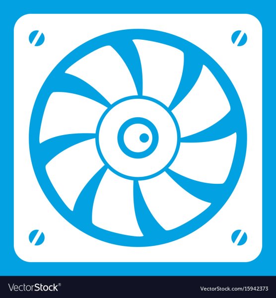 Вентилятор компьютерный значок