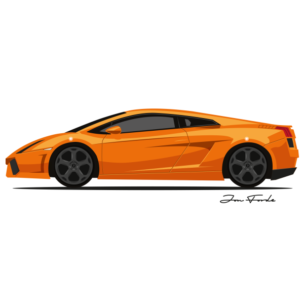 Ламборджини вектор машина