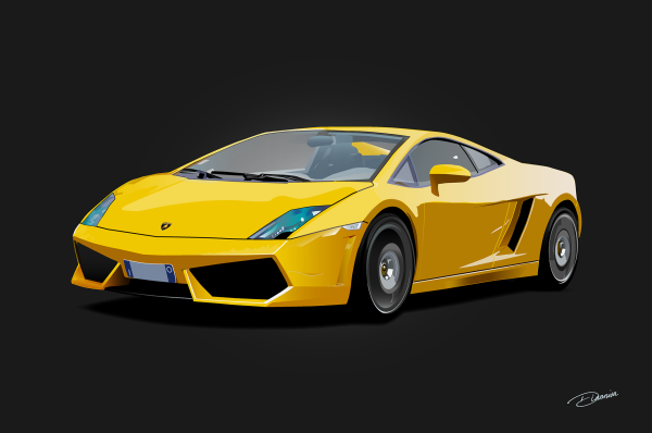 Ламборджини вектор вектор