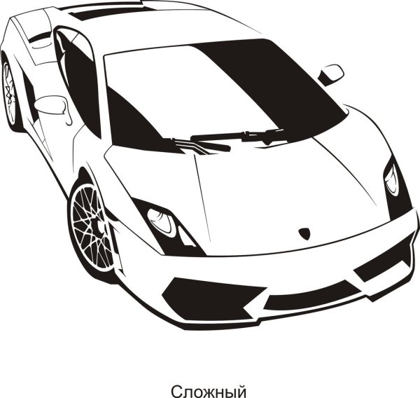 Машинка черно белая корел