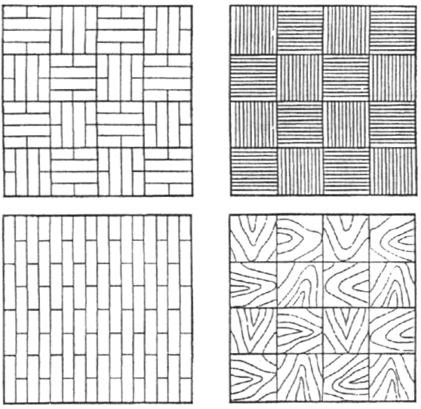 Штучный паркет рисунки