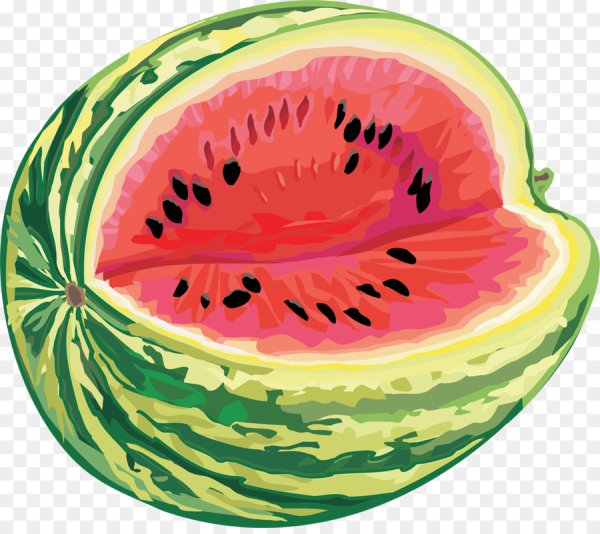 Нарисовать разрезанный Арбуз