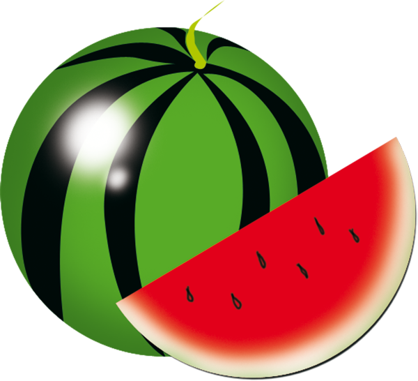 Арбуз мультяшка