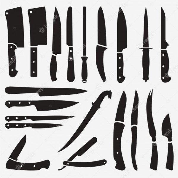 Очертание ножа