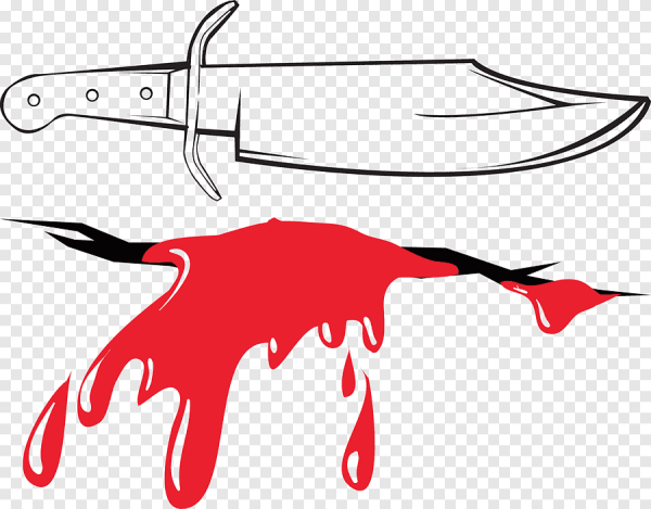 Векторный рисунок на нож