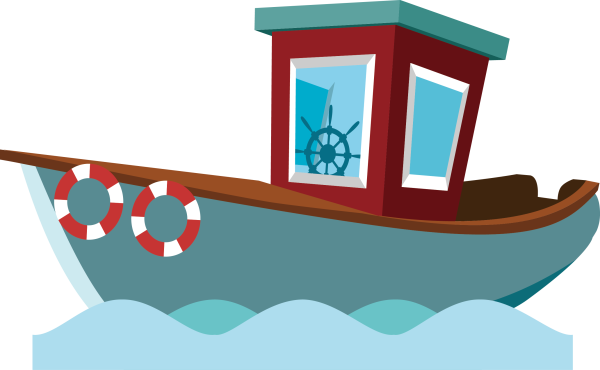 Лодка мультяшные