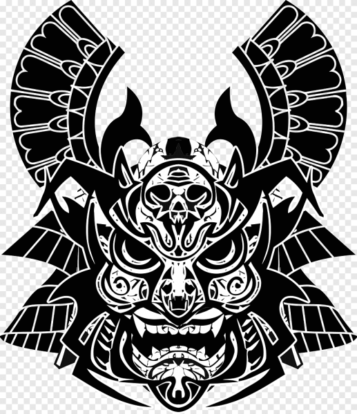 Ронин Самурай демон шлем