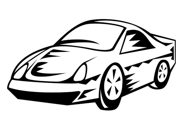 Трафарет "машины"