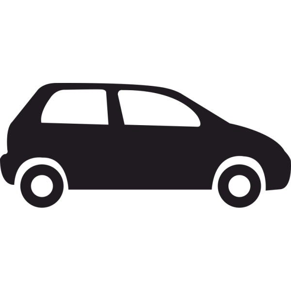 Силуэт легковой машины