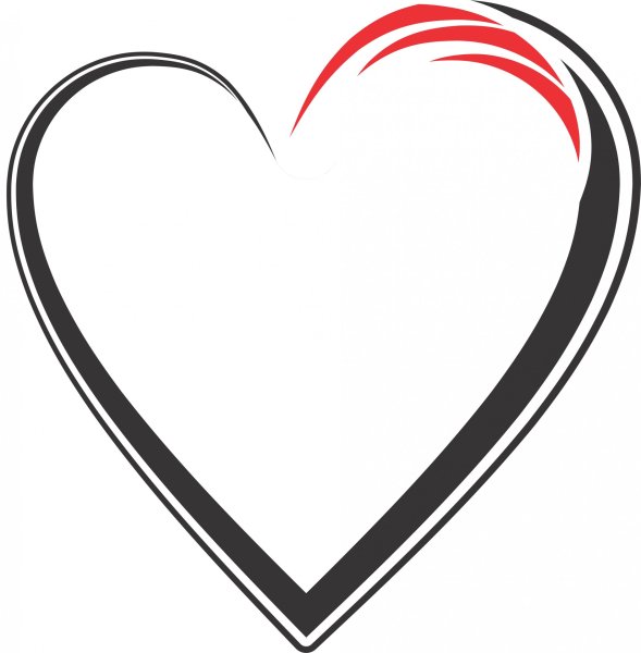 Сердце силуэт