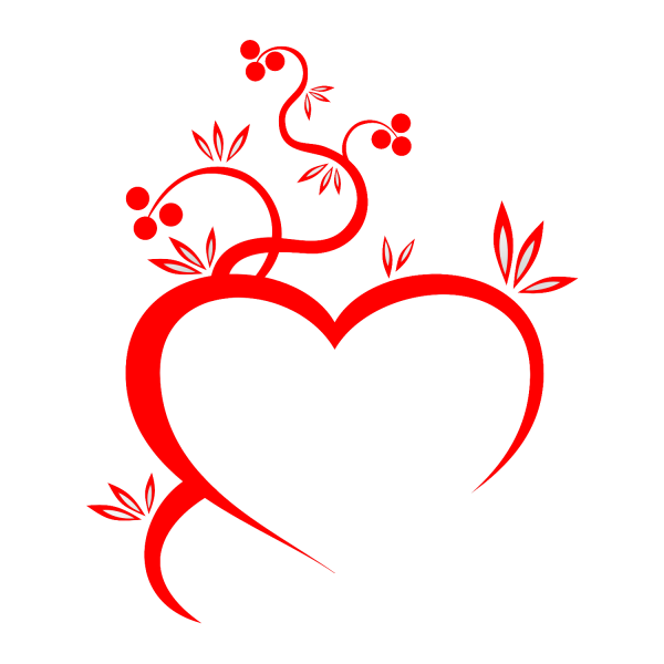 Сердце контур