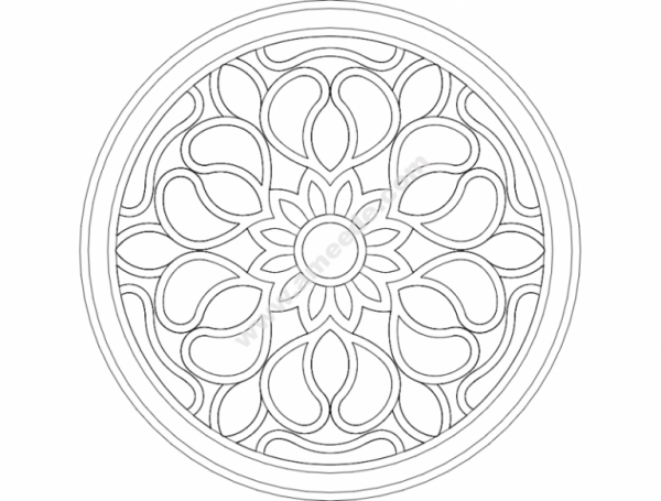 Узоры DXF для ЧПУ