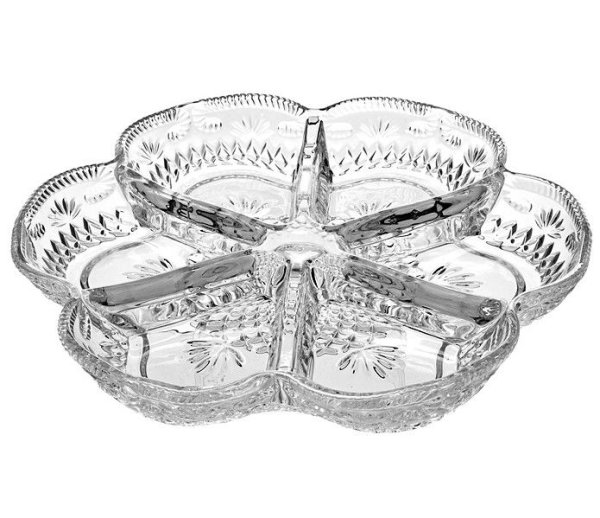 Elan Gallery менажница гранаты цельная 22.5 x 15.5 x 4 см, 2 секции