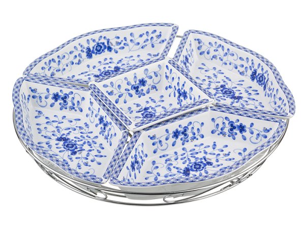 Менажница пятисекционная квадратная