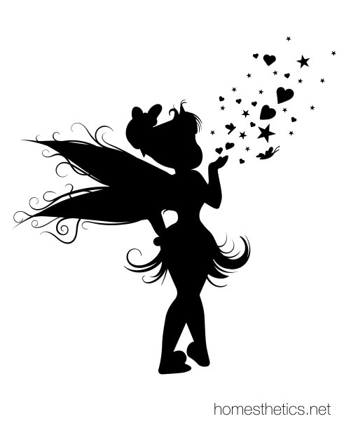 Силуэт феи
