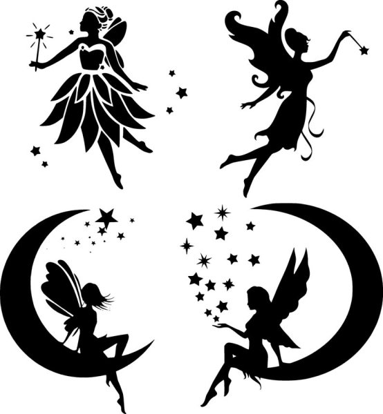 Силуэт феи
