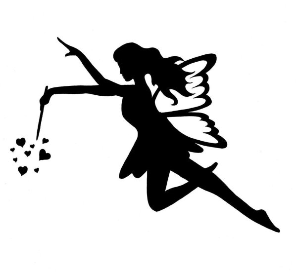 Феечка силуэт