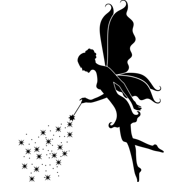 Силуэт волшебницы