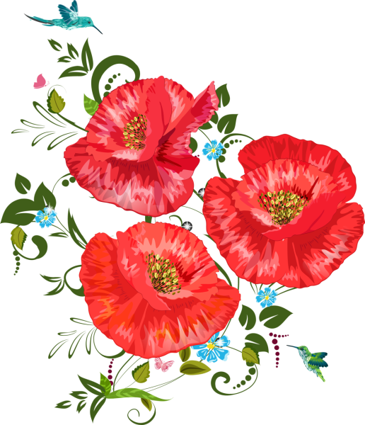 Цветочный рисунок