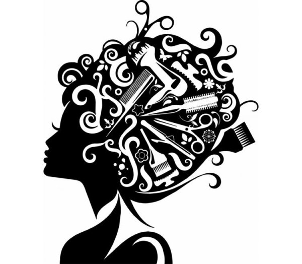 Ножницы и расческа