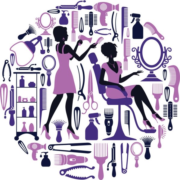 Парикмахер клипарт