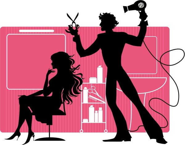 Парикмахер иллюстрация