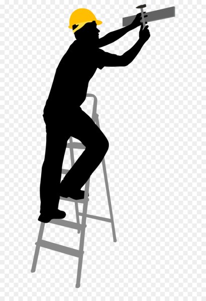 Строитель силуэт