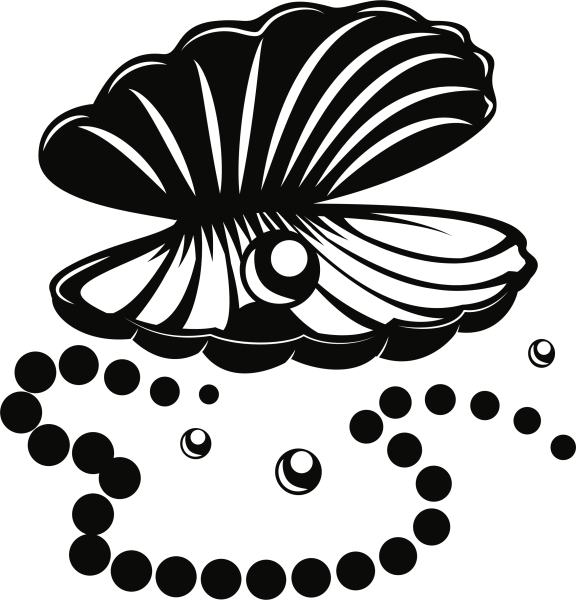 Ракушка с жемчужиной