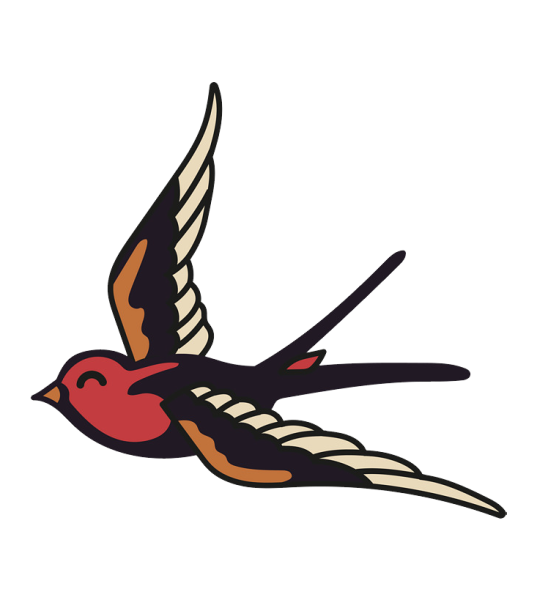 Ласточка вектор