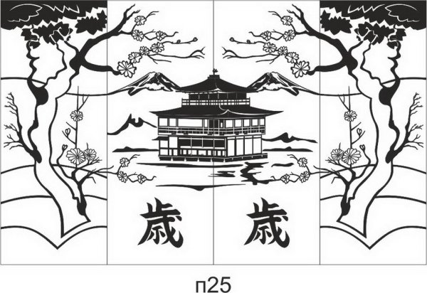Японские векторные рисунки