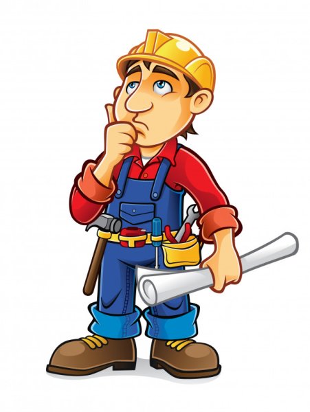 Строитель мультяшный