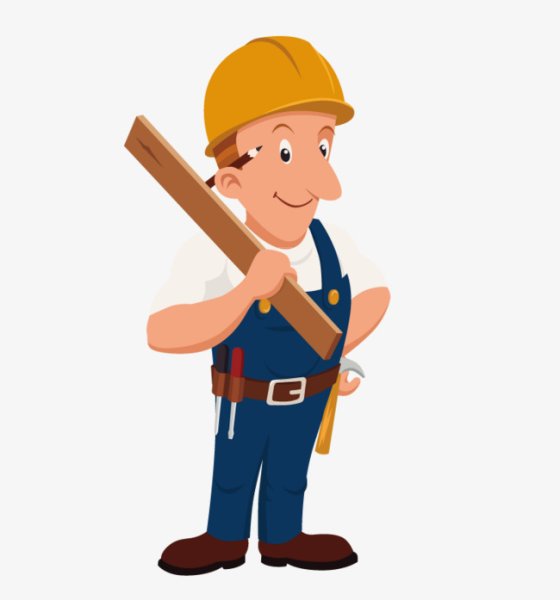 Строитель мультяшный