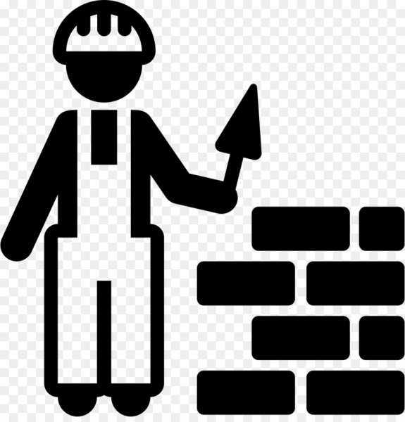 Значок строителя